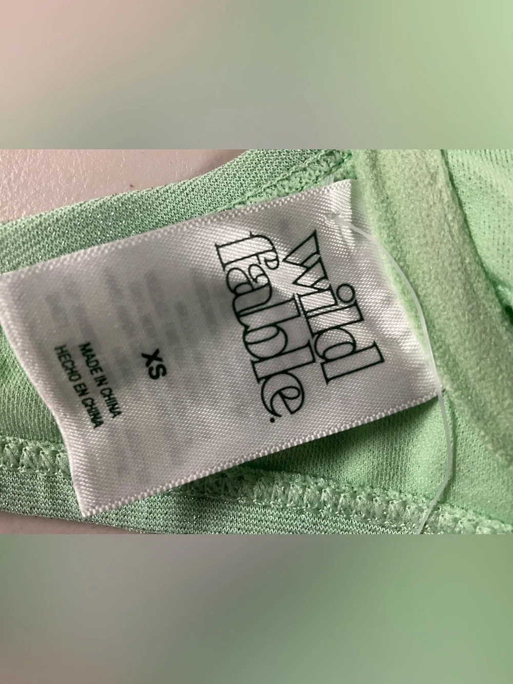 Mint Green Underwire Bikini Top - Women Intimates & Sleepwear